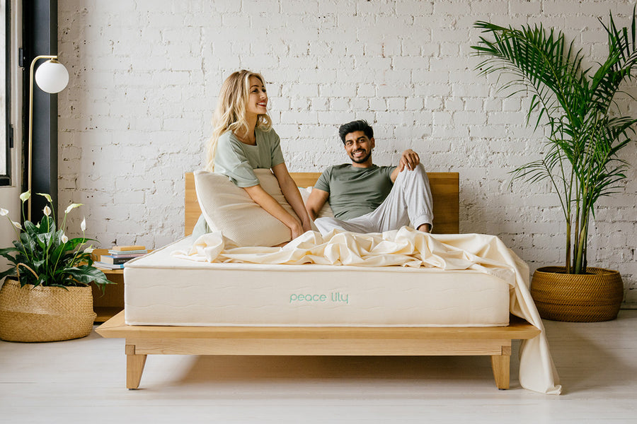 Hybrid Latex Mattress Natural & NonToxic Peace Lily NZ